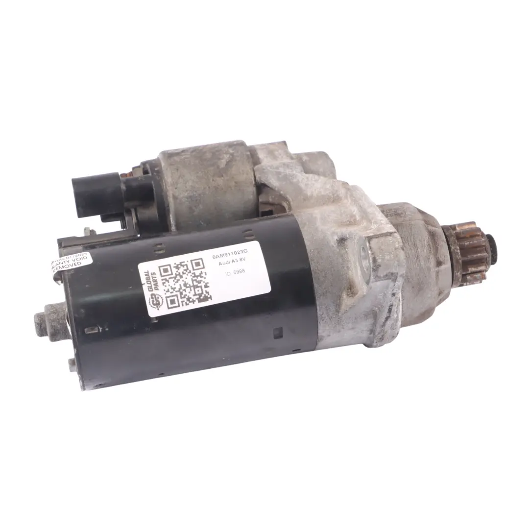  Motor de arranque Audi A3 8V Actuador Motor de arranque - SKU 0AM911023G - Número de pieza 0AM911023G