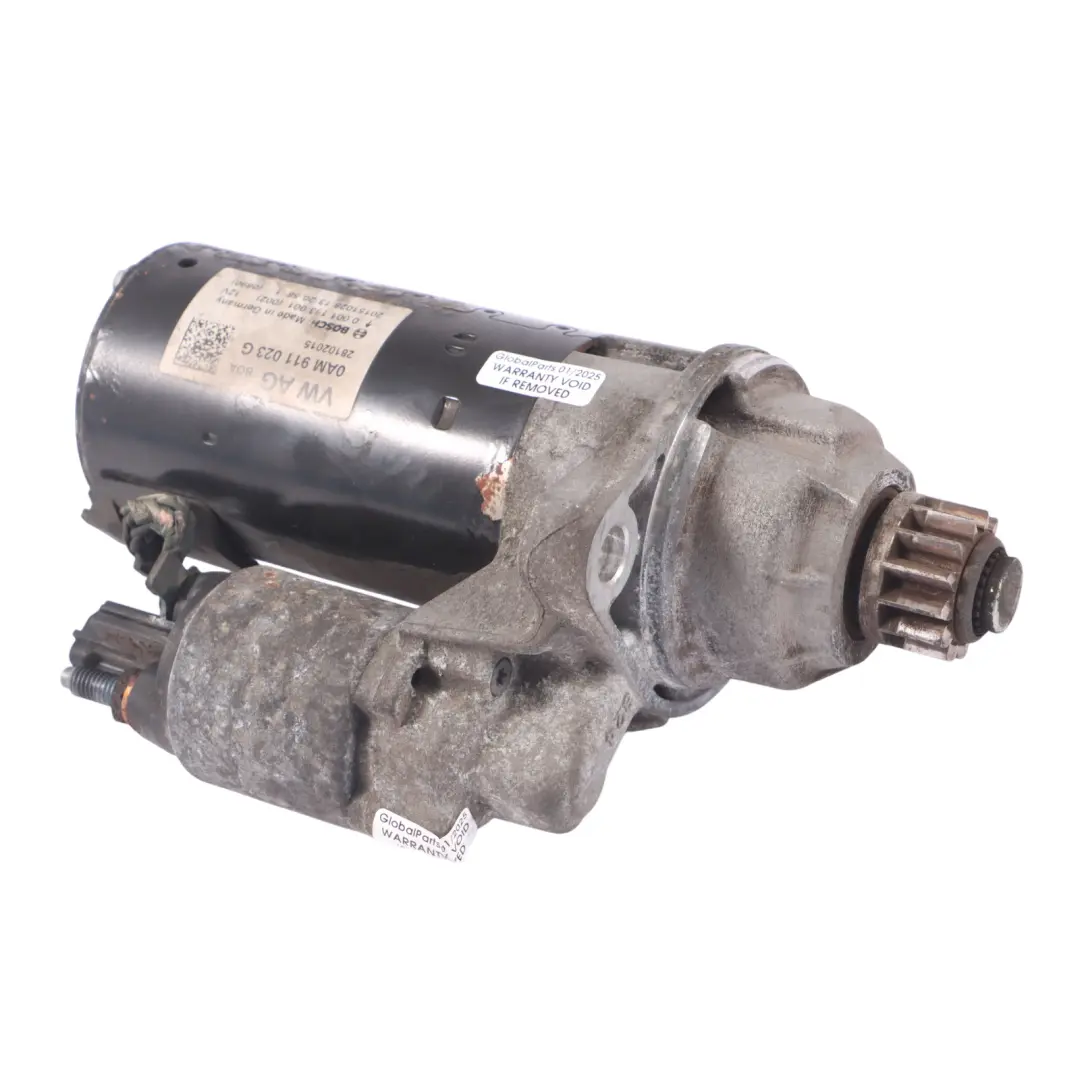 Audi A3 8V Motor Anlasser Aktuator Starter - SKU 0AM911023G - Teilenummer 0AM911023G