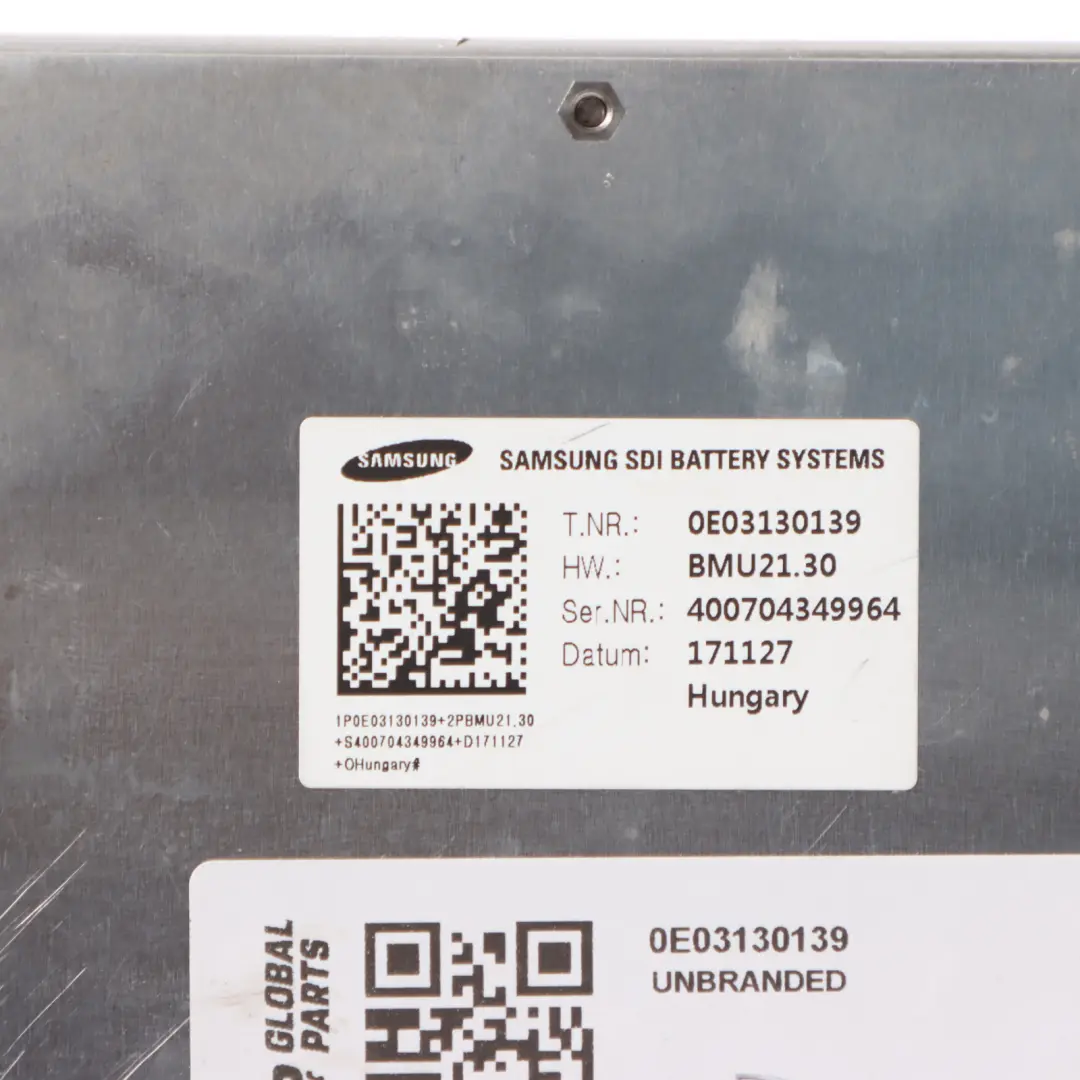Mercedes W205 Samsung Battery Managment System BMC SDI Control Module - SKU 0E03130139 - Part number 0E03130139