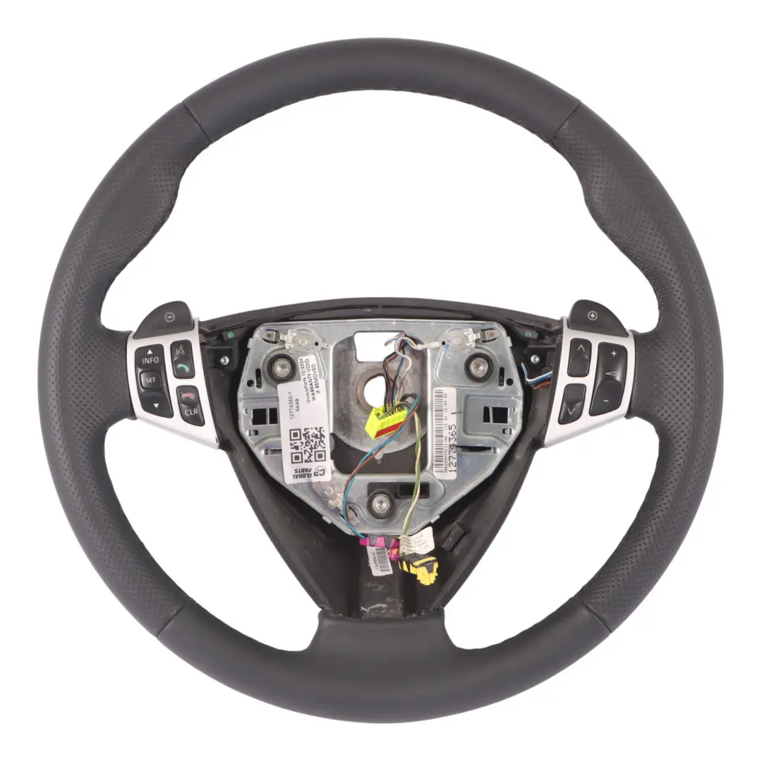 SAAB 9-3 NEU Schwarzes Leder Sport Lenkrad Multifunktion - SKU 12774365-1 - Teilenummer 12774365