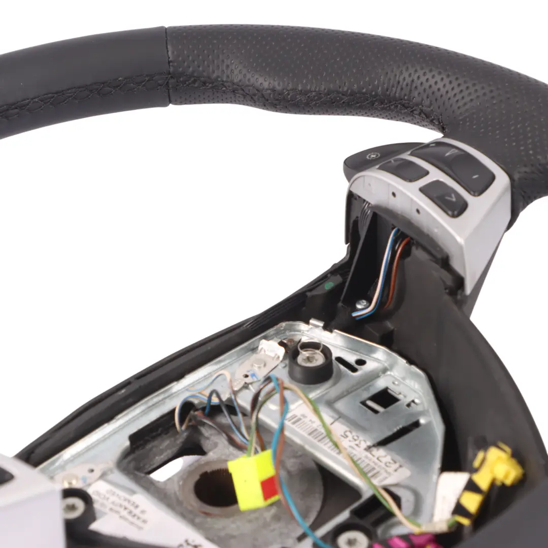SAAB 9-3 NEU Schwarzes Leder Sport Lenkrad Multifunktion - SKU 12774365-1 - Teilenummer 12774365