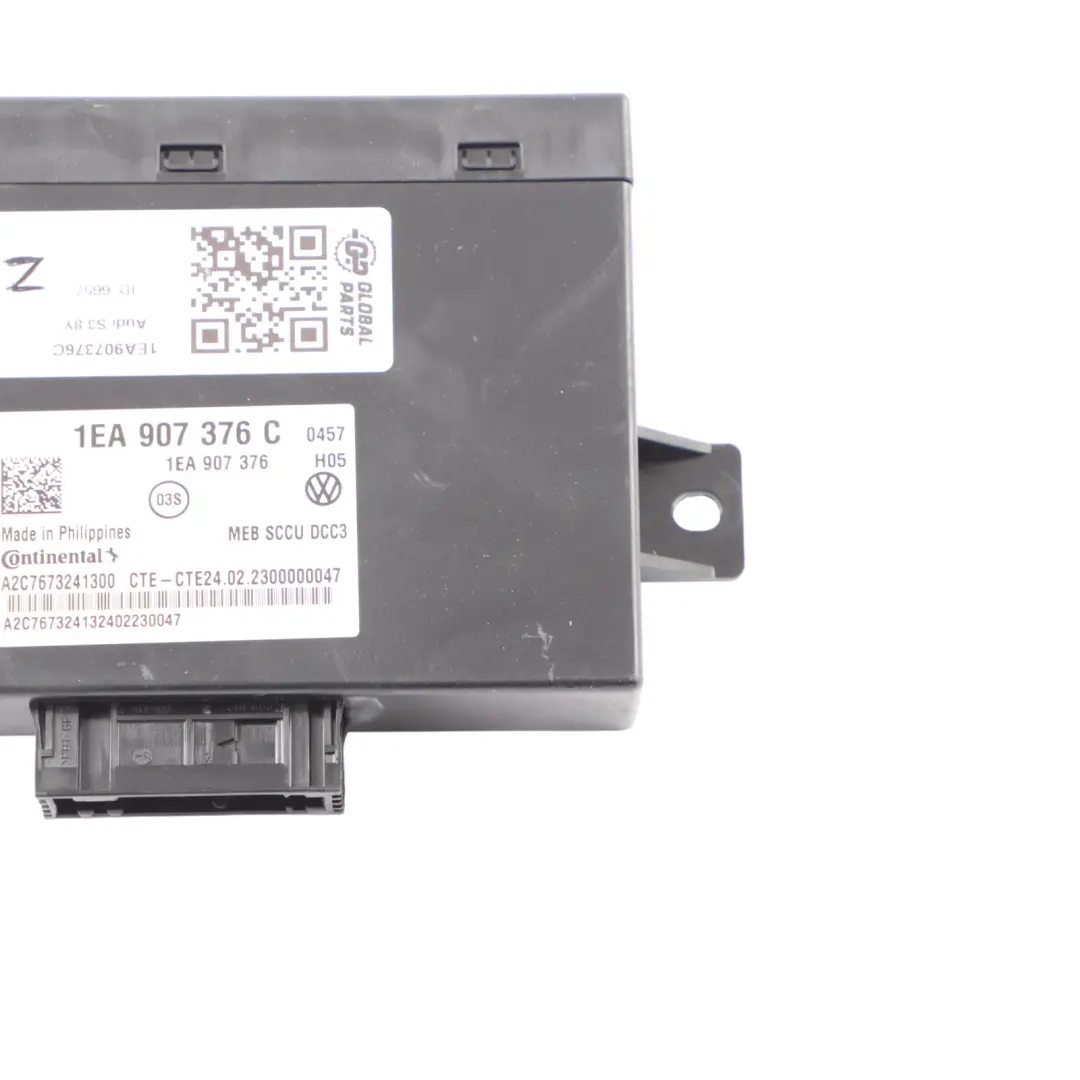 Audi S3 8Y Hinterradaufhängung Dämpfermodul Steuergerät - SKU 1EA907376C - Teilenummer 1EA907376C