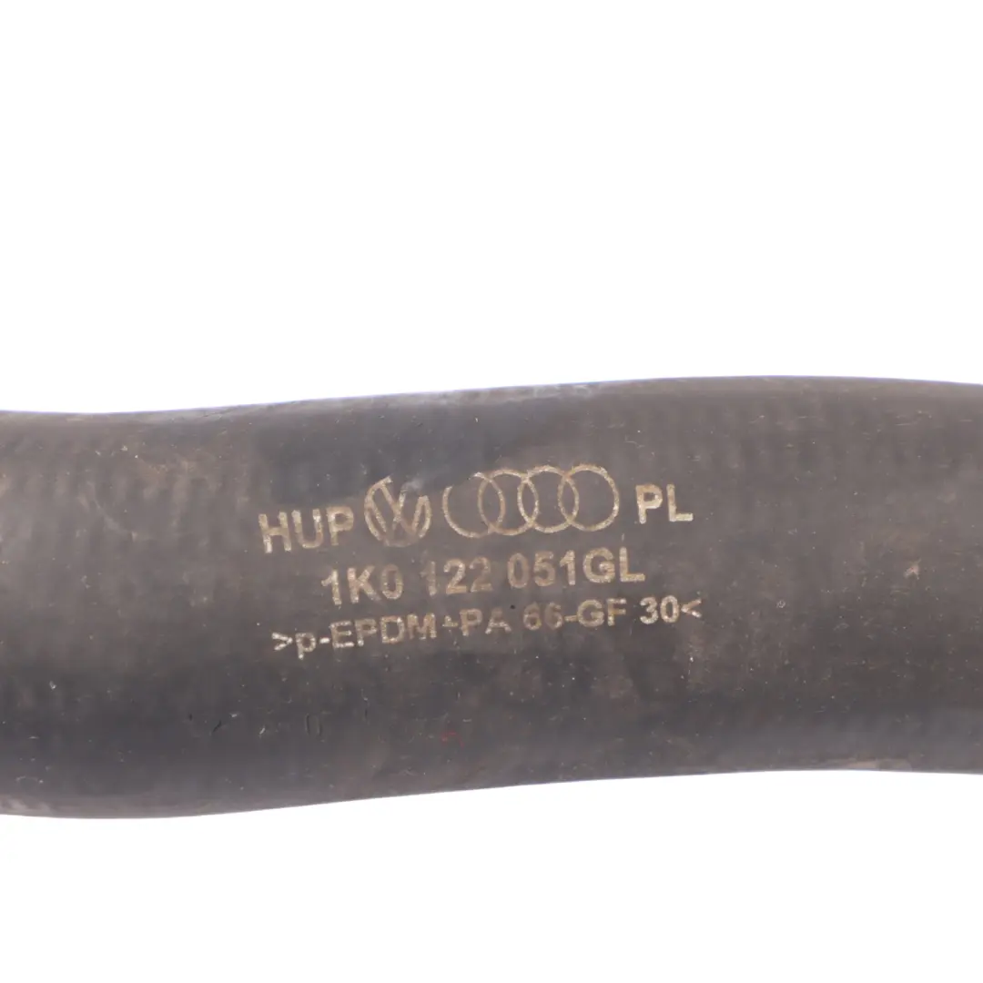 Tuyau d'eau Conduite radiateur liquide refroidissement pour Audi S3 8P à propos du numéro de pièce 1K0122051CM Audi S3 8P Tuyau d'eau Conduite radiateur liquide refroidissement - SKU 1K0122051CM - Numéro de pièce 1K0122051CM