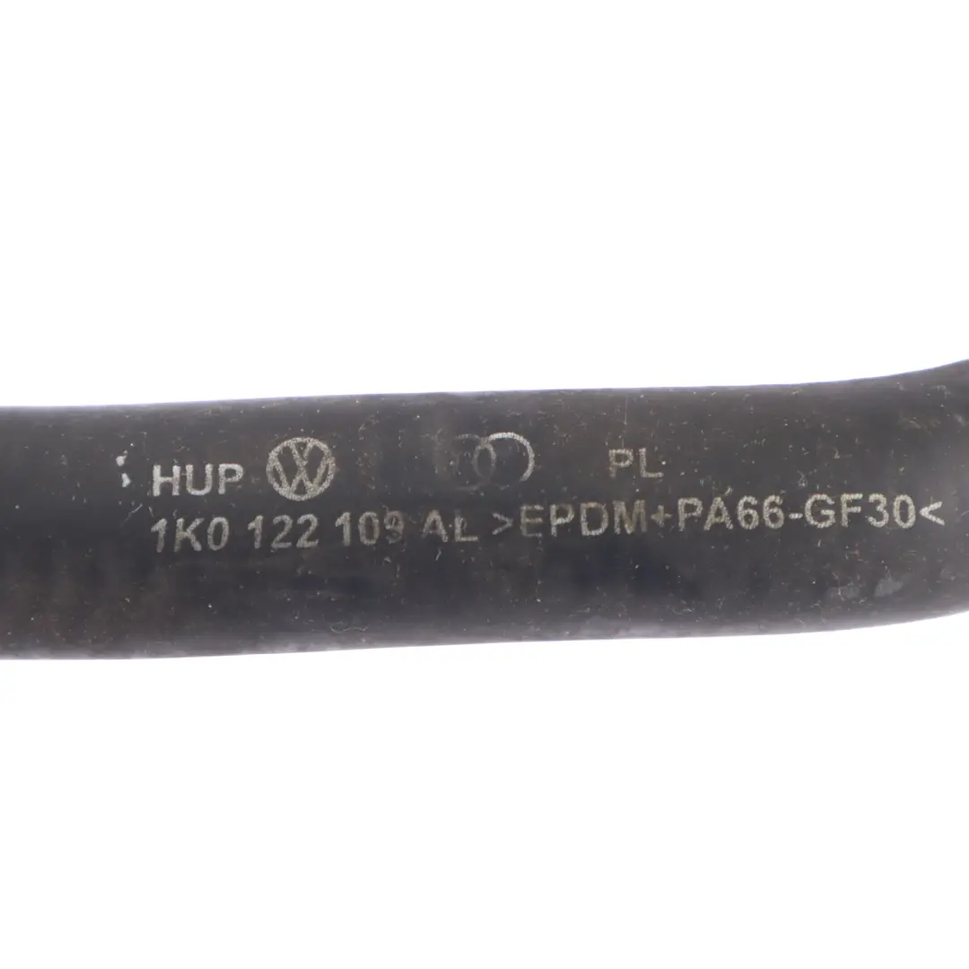Audi A5 8T Engine Water Coolant Pipe Cooling Hose Line 2.0 Petrol - SKU 1K0122109AL - Part number 1K0122109AL