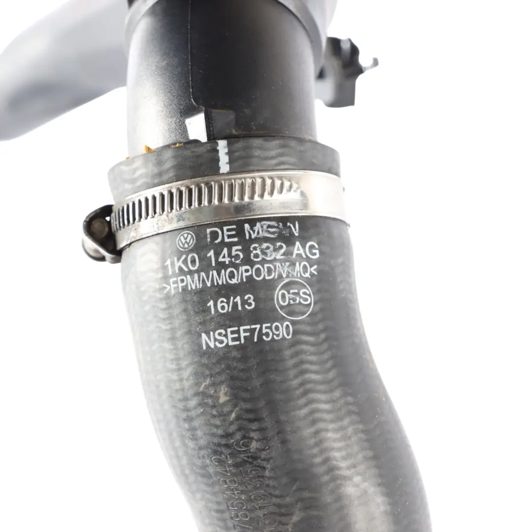 Mk2 8J 2.0 TDI Engine Water Coolant Pipe Hose Line to Audi TT with Part number 1K0145832AG Audi TT Mk2 8J 2.0 TDI Engine Water Coolant Pipe Hose Line - SKU 1K0145832AG - Part number 1K0145832AG
