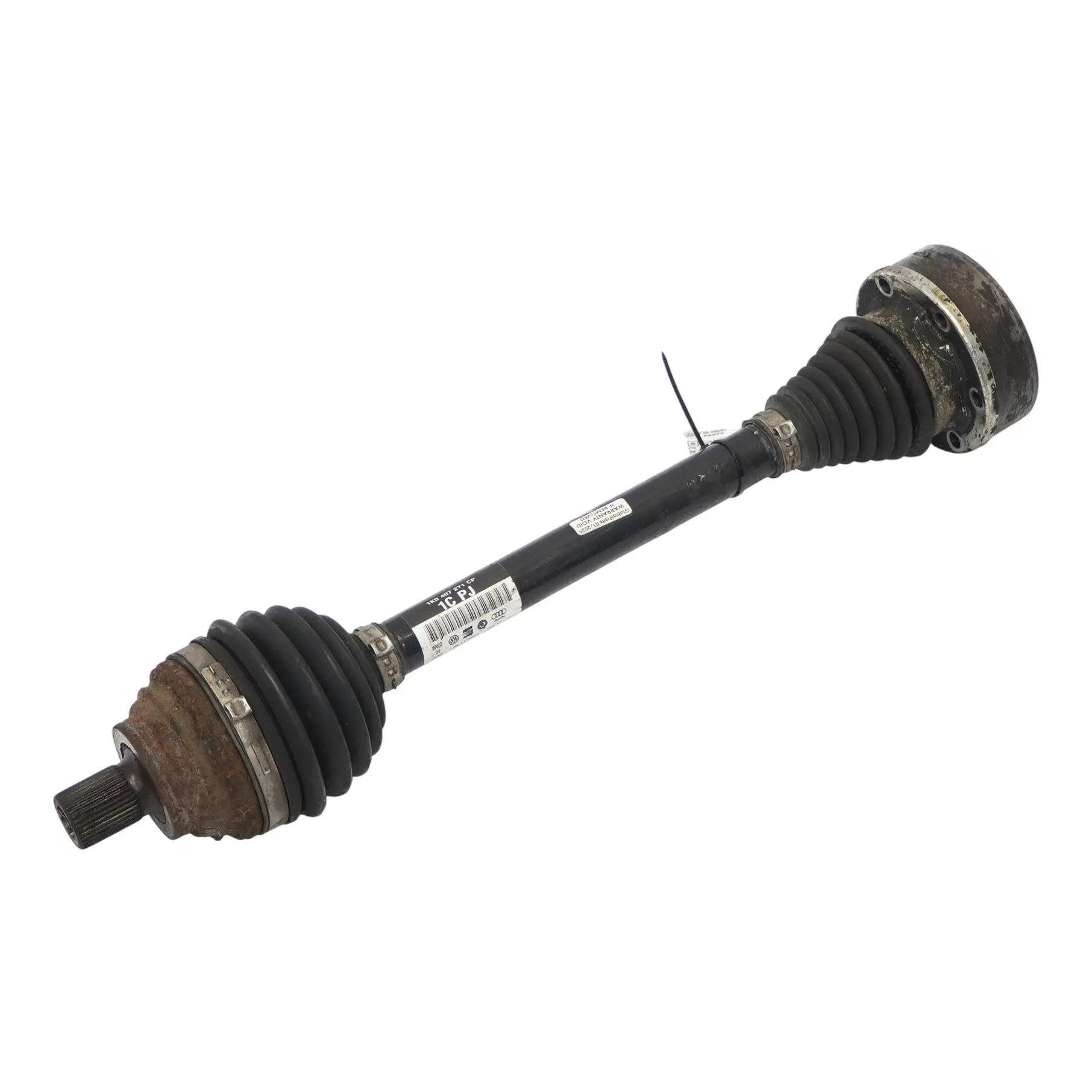 Audi A3 8P 1.6 TDI CAYC Diesel Engine Front Driveshaft Left N/S 1K0407271CP