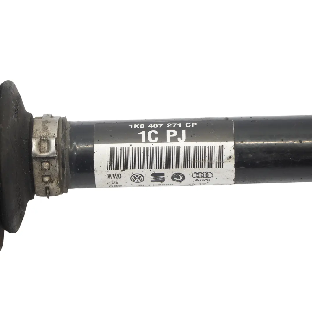 Audi A3 8P 1.6 TDI CAYC Arbre De Transmission Avant Gauche - SKU 1K0407271CP - Numéro de pièce 1K0407271CP