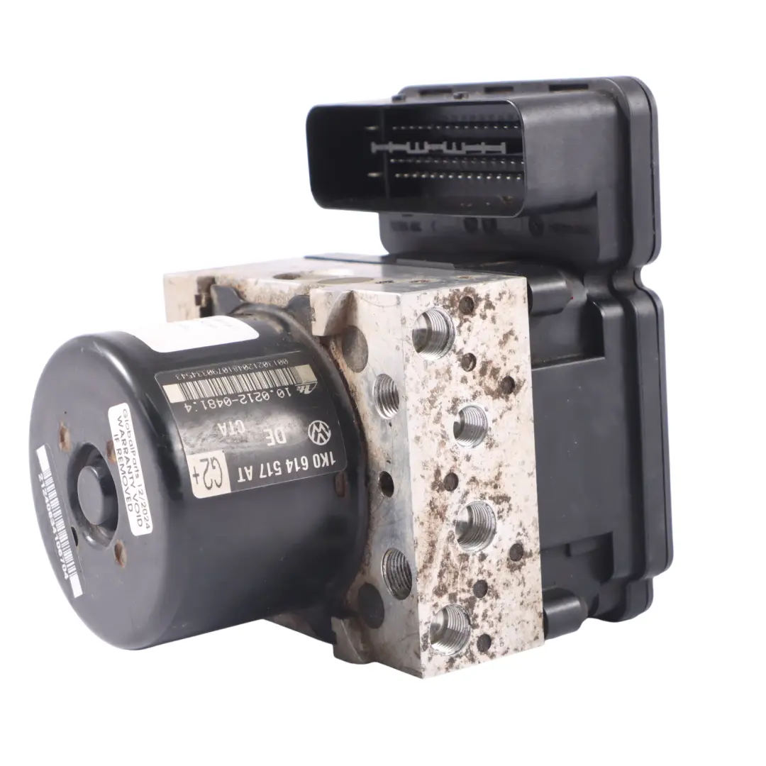 Audi S3 8P ABS Pump Control Modulator Hydraulic Unit Module - SKU 1K0614517AT - Part number 1K0614517AT