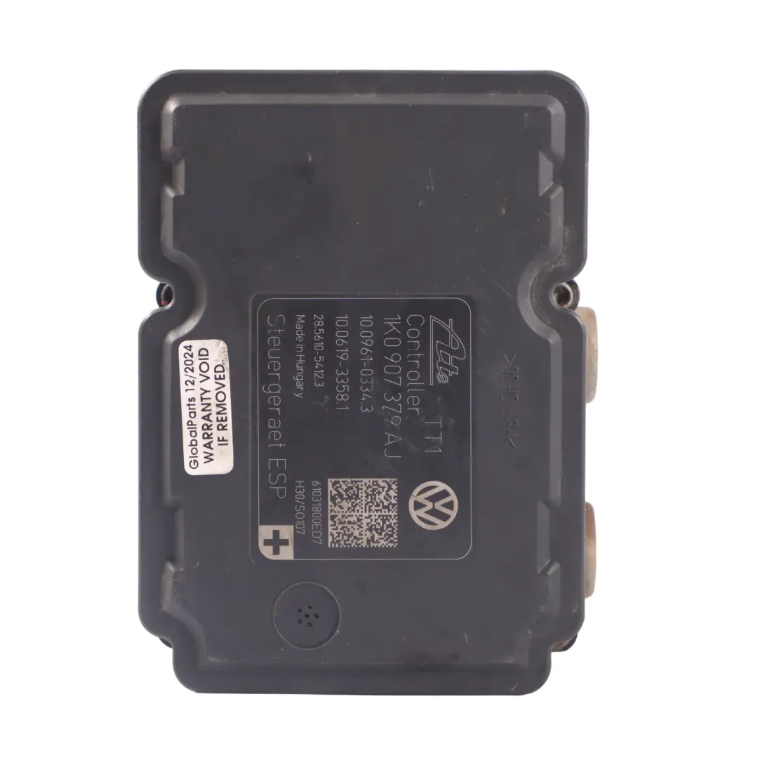 ABS Modulateur commande pompe Module l'unité hydraulique pour Audi S3 8P à propos du numéro de pièce 1K0614517AT Audi S3 8P ABS Modulateur commande pompe Module l'unité hydraulique - SKU 1K0614517AT - Numéro de pièce 1K0614517AT