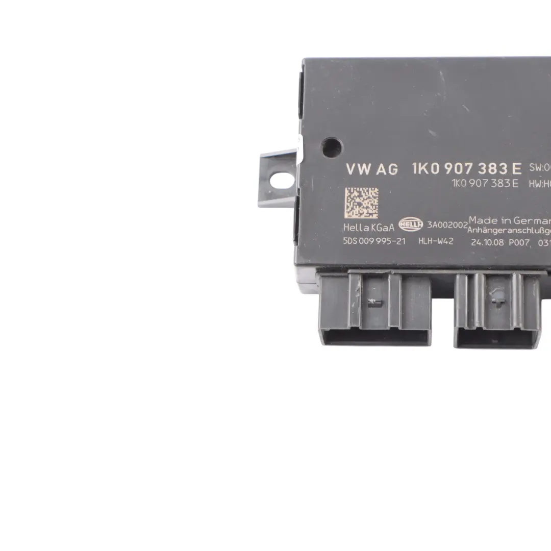 Audi A3 8P Módulo Control Enganche Remolque Unidad ECU - SKU 1K0907383F - Número de pieza 1K0907383F