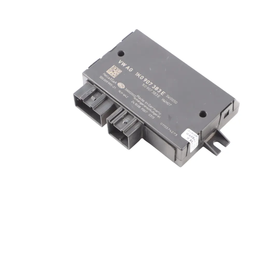 Módulo Control Enganche Remolque Unidad ECU para Audi A3 8P con número de pieza 1K0907383F Audi A3 8P Módulo Control Enganche Remolque Unidad ECU - SKU 1K0907383F - Número de pieza 1K0907383F