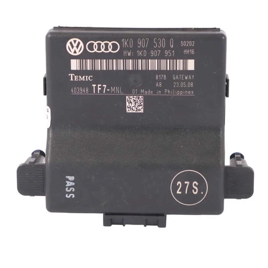  Module De Passerelle Audi A3 8P Volkswagen Golf Mk5 Unité De Contrôle - SKU 1K0907530Q - Numéro de pièce 1K0907530Q