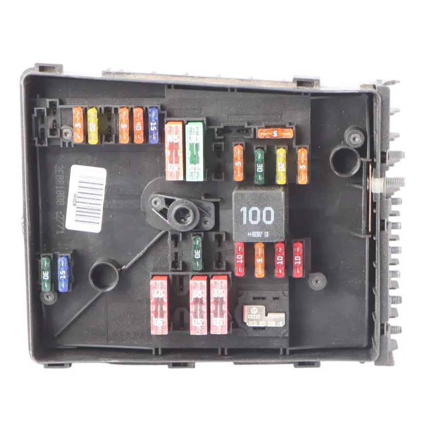 CBAB Fuse Box Power Distribution Engine Bay to Audi A3 8P 2.0 TDI with Part number 1K0937125B Audi A3 8P 2.0 TDI CBAB Fuse Box Power Distribution Engine Bay - SKU 1K0937125B - Part number 1K0937125B