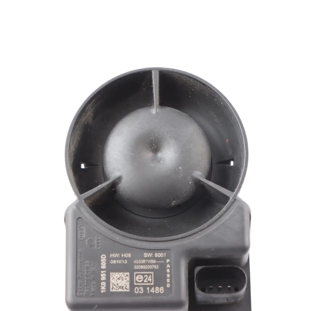 Anti Theft Alarm Siren Horn Sound Signal Module to Audi A3 8P with Part number 1K0951605D Audi A3 8P Anti Theft Alarm Siren Horn Sound Signal Module - SKU 1K0951605D - Part number 1K0951605D