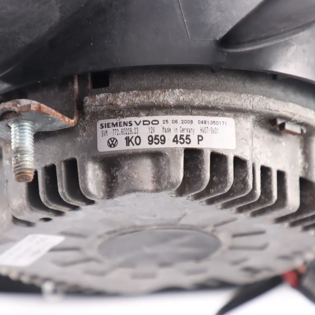 Refrigeración Radiador Diesel Radiador Ventilador para Audi A3 8P Motor con número de pieza 1K0959455EA Audi A3 8P Motor Refrigeración Radiador Diesel Radiador Ventilador - SKU 1K0959455EA - Número de pieza 1K0959455EA