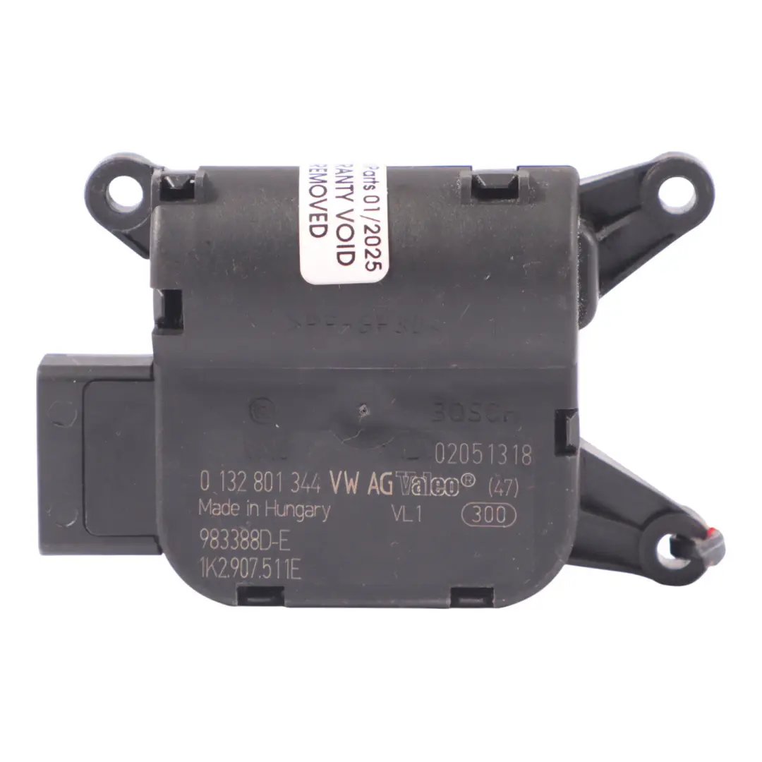 VW Passat B7 Entlüftungsklappe Positionierung Motor Stellantrieb - SKU RHD-1K2907511E - Teilenummer 1K2907511E