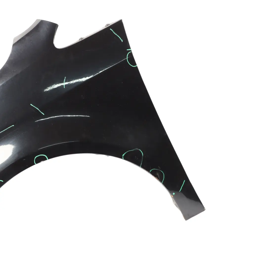 Side Wing Panel Fender Left N/S Deep Black Pearl - C9X to Volkswagen VW Touran 1T with Part number 1T0821021D Volkswagen VW Touran 1T Side Wing Panel Fender Left N/S Deep Black Pearl - C9X - SKU 1T0821021D-DBL - Part number 1T0821021D