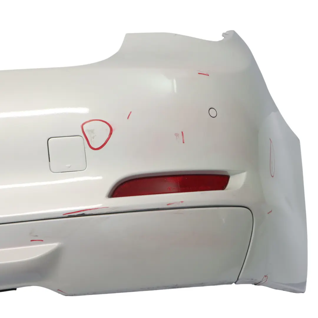 Rear Bumper BMW F01 F02 F04 Trim Panel Cover PDC Mineralweiss White - A96 - SKU 2152307-MW - Part number 2152307