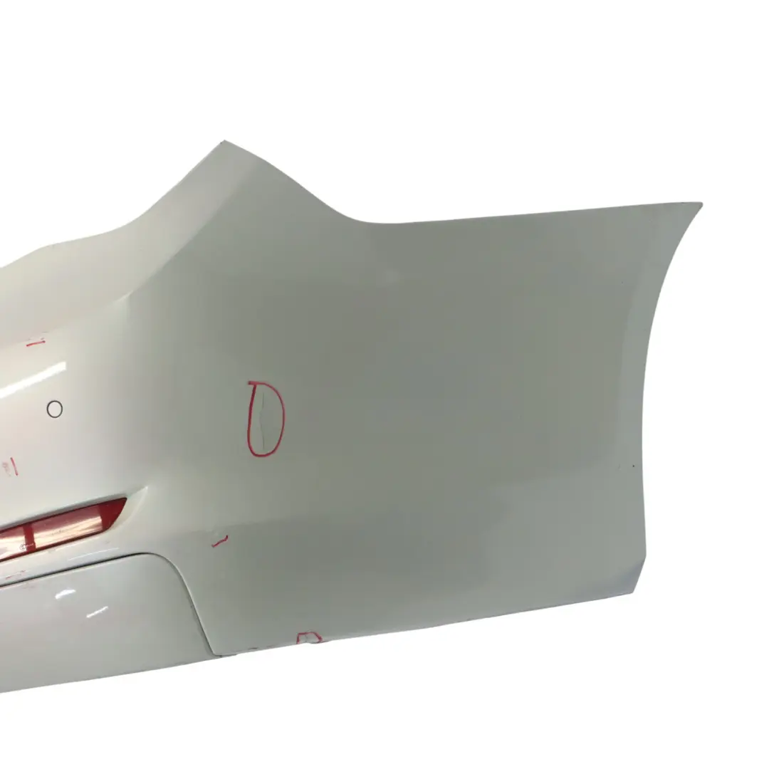 Rear Bumper BMW F01 F02 F04 Trim Panel Cover PDC Mineralweiss White - A96 - SKU 2152307-MW - Part number 2152307