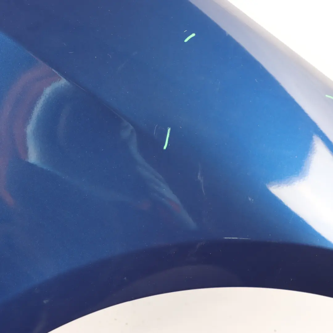 BMW E92 E93 Błotnik Prawy Przedni Le Mans Blue Niebieski Metalik - 381 - SKU 2155922-LMB - Numer Części 2155922