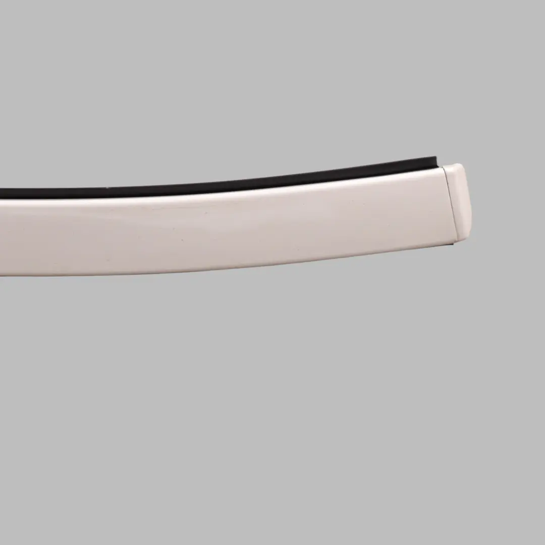 Roof Moulding Railing Gutter Trim Left N/S Mineral White - A96 to BMW F30 with Part number 2239971 BMW F30 Roof Moulding Railing Gutter Trim Left N/S Mineral White - A96 - SKU 2239971-MW - Part number 2239971