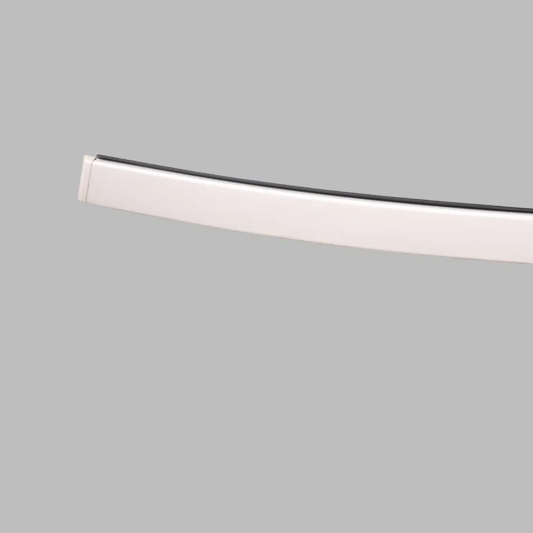 BMW F30 Roof Moulding Railing Gutter Trim Left N/S Mineral White - A96 - SKU 2239971-MW - Part number 2239971