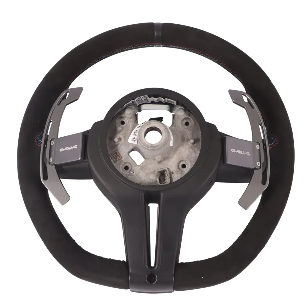Steering Wheel BMW F07 F10 F11 F12 Alcantara M Performance Carbon Paddle Shift to with Part number 2253649 Steering Wheel BMW F07 F10 F11 F12 Alcantara M Performance Carbon Paddle Shift - SKU 2253649 - Part number 2253649