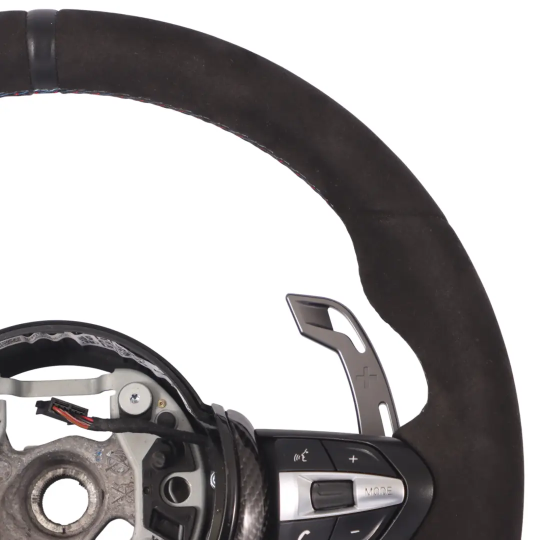 Kierownica Alcantara M Performance Carbon Łopatki do BMW F07 F10 F11 F12 o numerze 2253649 BMW F07 F10 F11 F12 Kierownica Alcantara M Performance Carbon Łopatki - SKU 2253649 - Numer Części 2253649