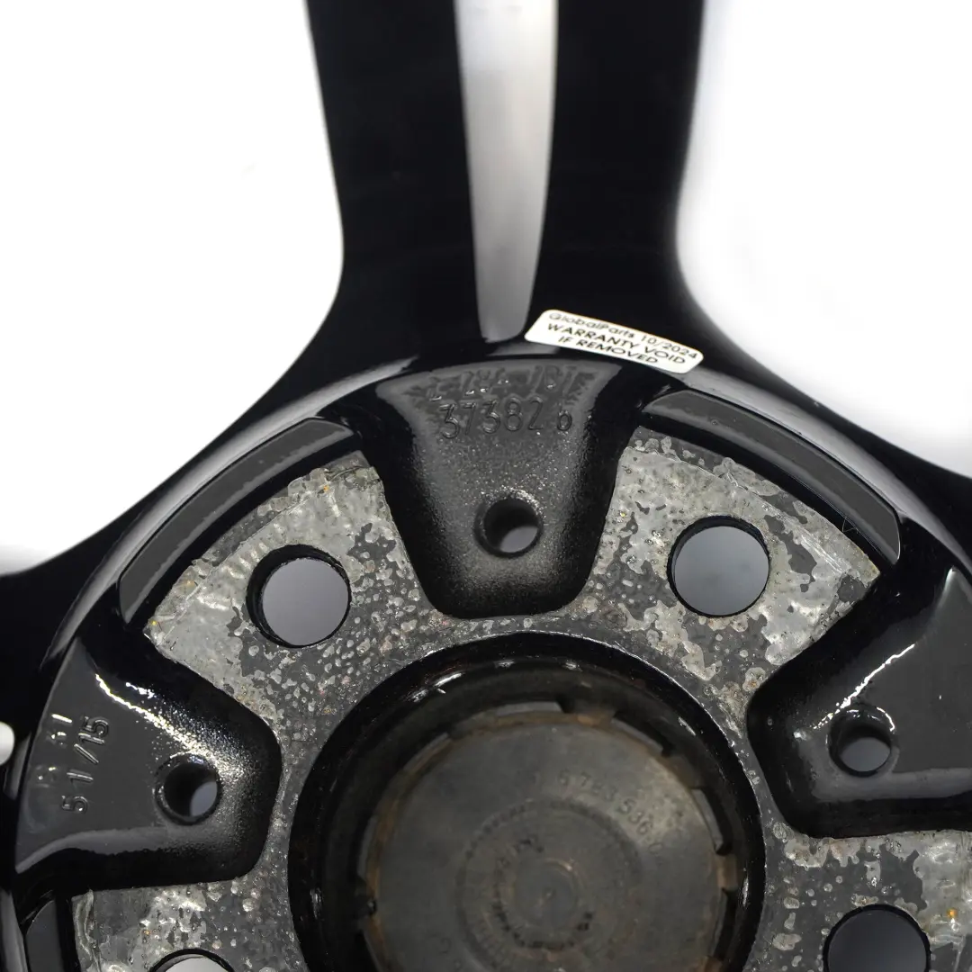 BMW F12 F13 Schwarz Alufelge 20" 9,5J ET31 M Doppelspeiche 343 - SKU 2284707-2 - Teilenummer 2284707