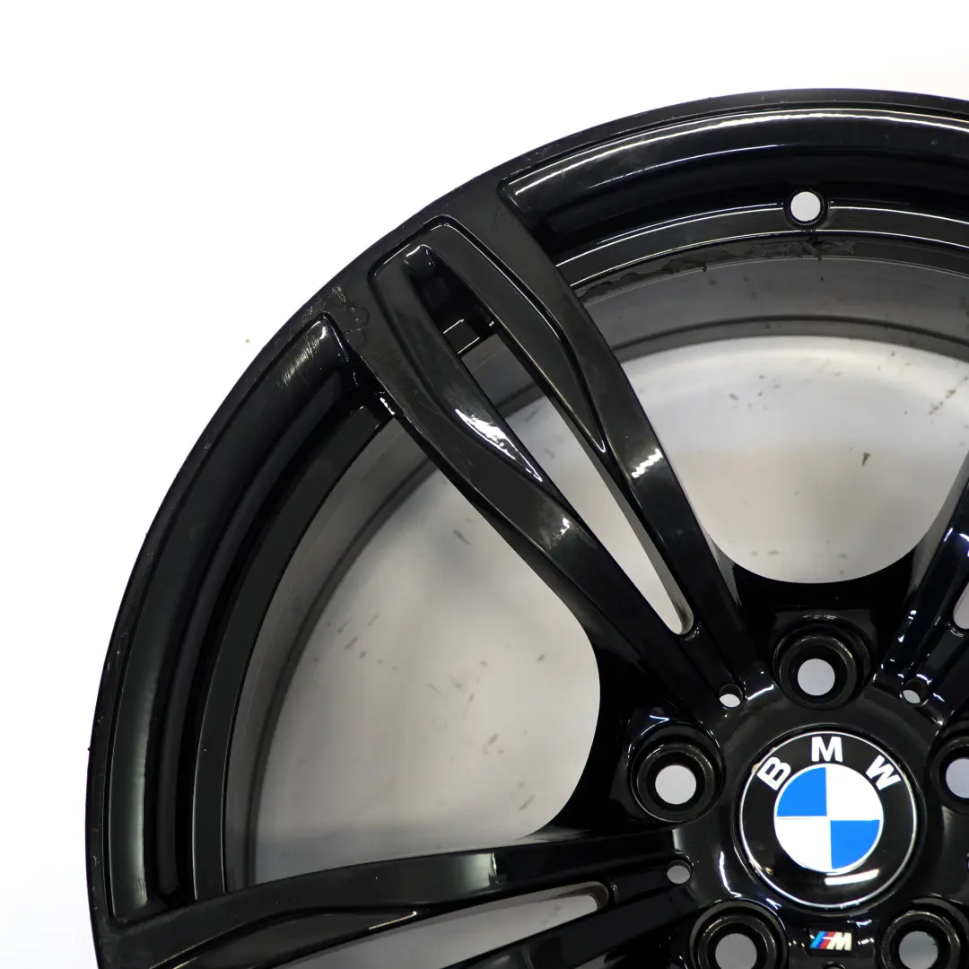 Front Wheel Rim BMW F12 F13 Black Alloy 20" 9,5J ET31 M Double Spoke 343 to with Part number 2284707 Front Wheel Rim BMW F12 F13 Black Alloy 20" 9,5J ET31 M Double Spoke 343 - SKU 2284707-2 - Part number 2284707