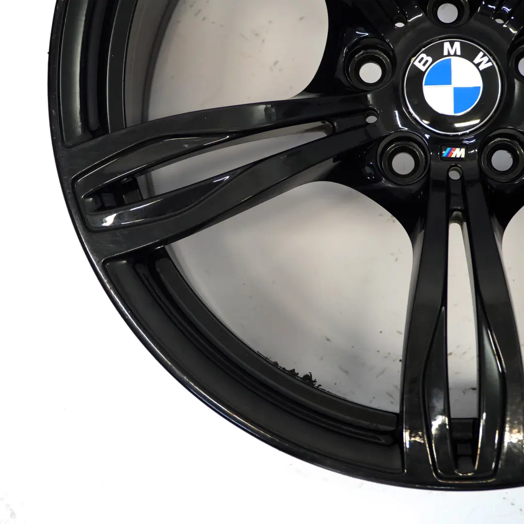  Jante Avant BMW F12 F13 Alliage Noir 20" 9,5J ET31 M Double Rayon 343 - SKU 2284707-2 - Numéro de pièce 2284707