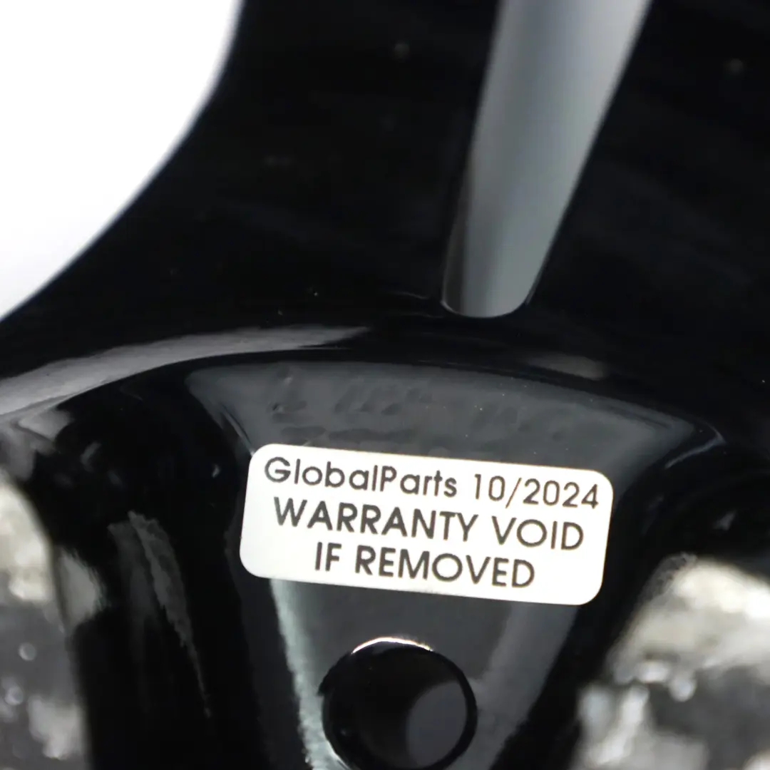 Rear Wheel Rim BMW F12 F13 Black Alloy 20" 10,5J ET19 M Double Spoke 343 - SKU 2284708-1 - Part number 2284708