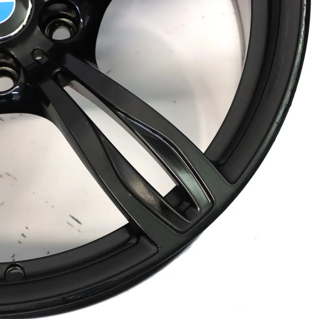 Llanta Trasera BMW F12 F13 Aleación Negra 20" 10,5J ET19 M Doble 343 - SKU 2284708-1 - Número de pieza 2284708