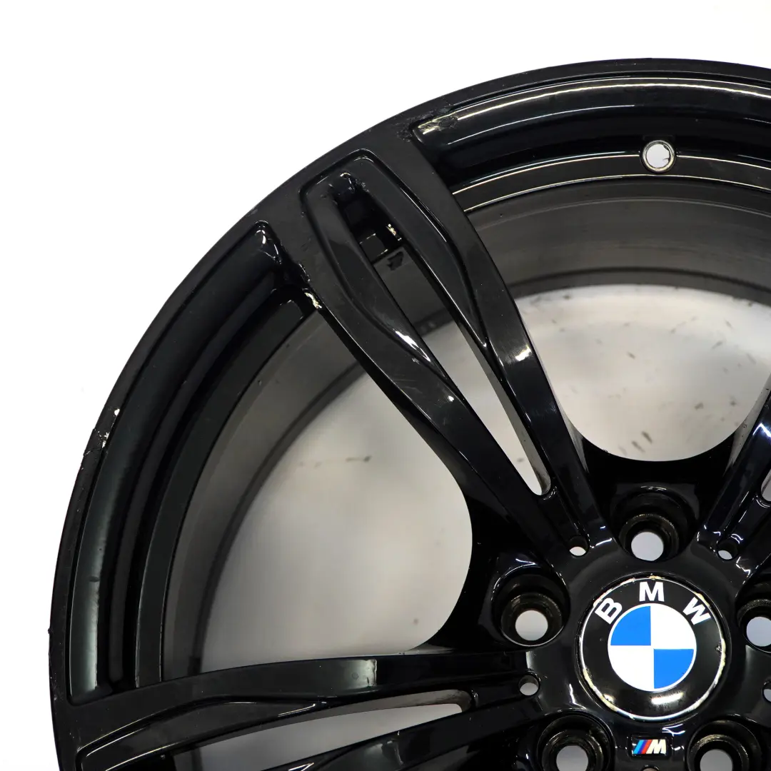  Jante Arrière BMW F12 F13 Noir Alliage 20" 10,5J ET19 M Double Rayon 343 - SKU 2284708-2 - Numéro de pièce 2284708