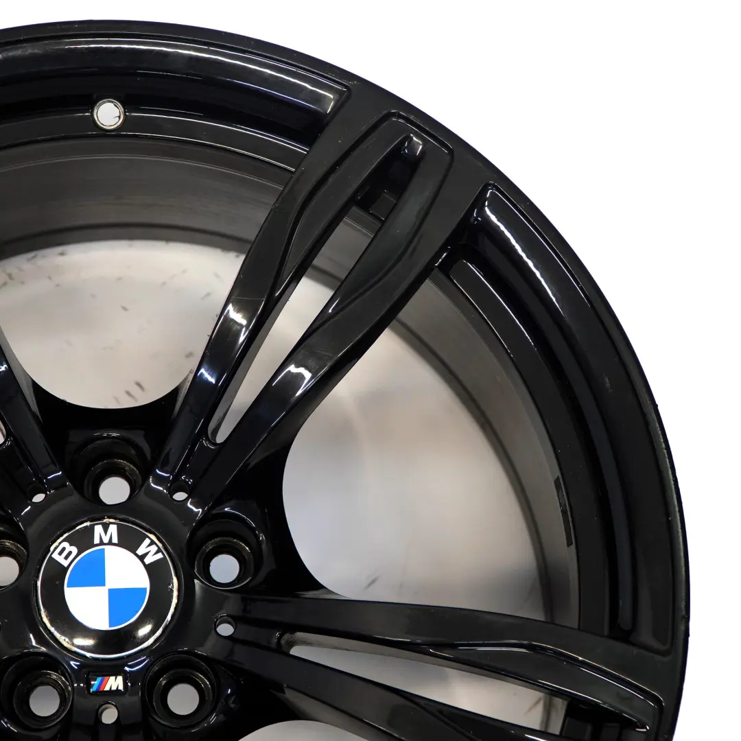  Jante Arrière BMW F12 F13 Noir Alliage 20" 10,5J ET19 M Double Rayon 343 - SKU 2284708-2 - Numéro de pièce 2284708