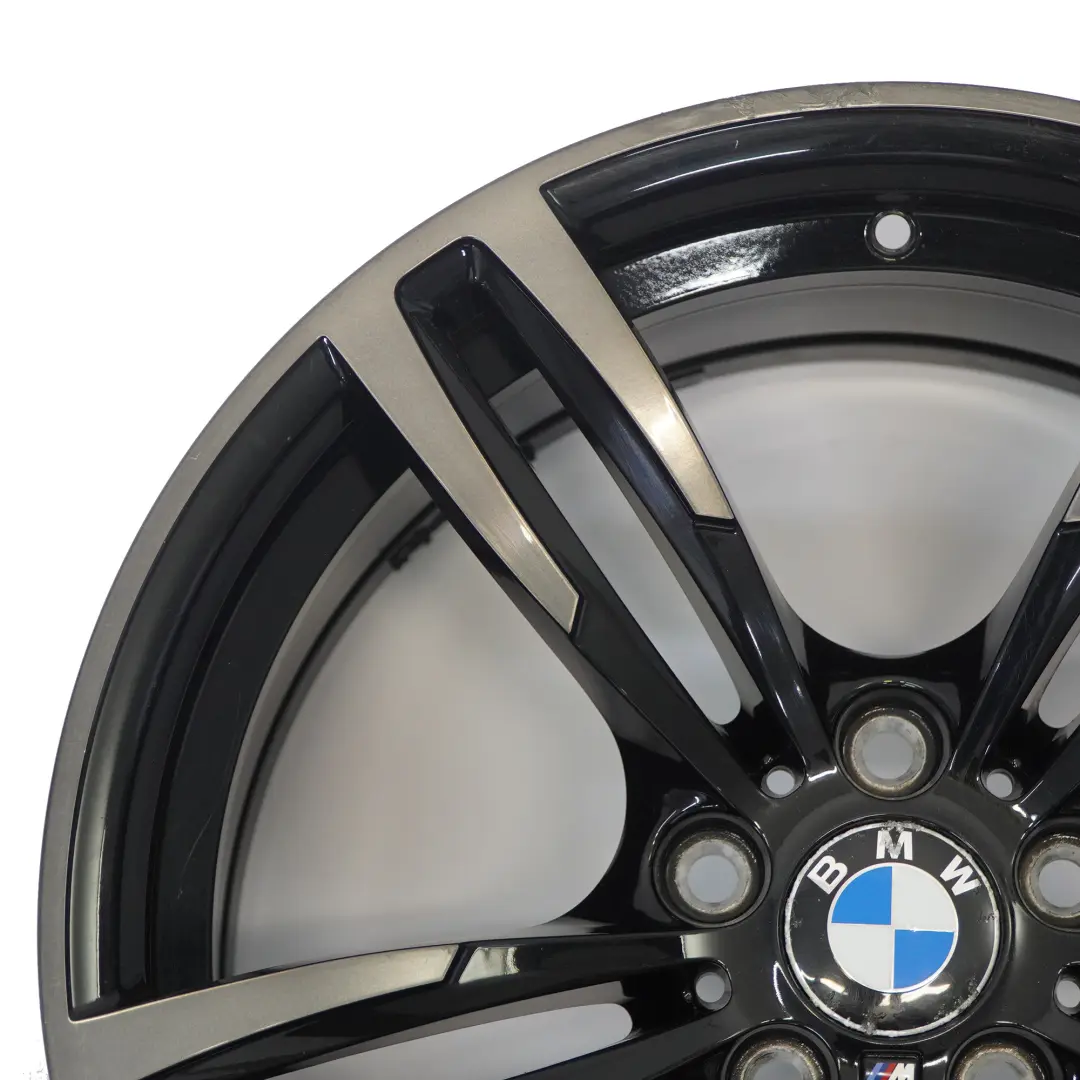 BMW F80 M3 F82 M4 Gris Férrico Llanta Aleación Delantera 19" 9J M Doble Radio - SKU 2284755-1 - Número de pieza 2284755