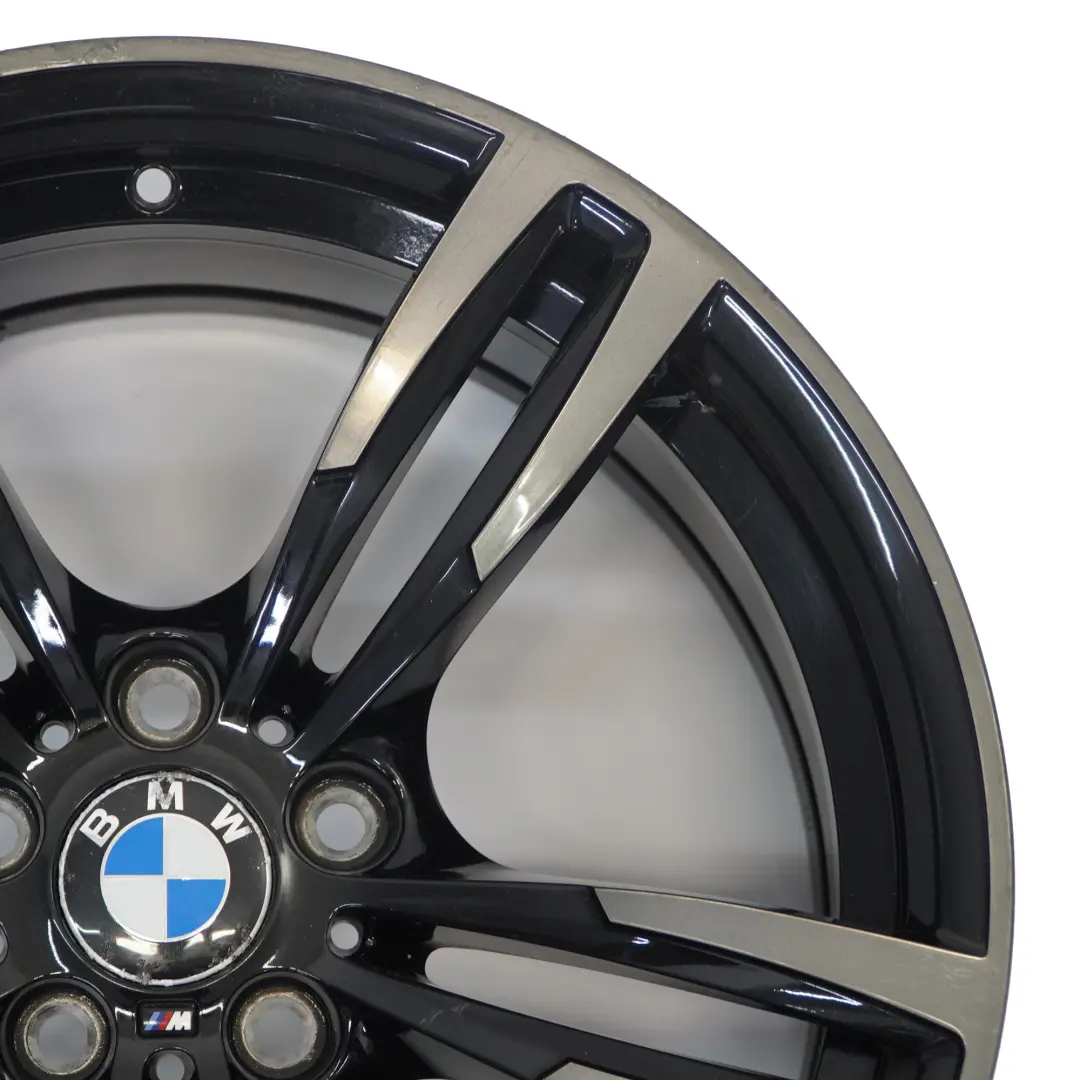 BMW F80 M3 F82 M4 Gris Férrico Llanta Aleación Delantera 19" 9J M Doble Radio - SKU 2284755-1 - Número de pieza 2284755