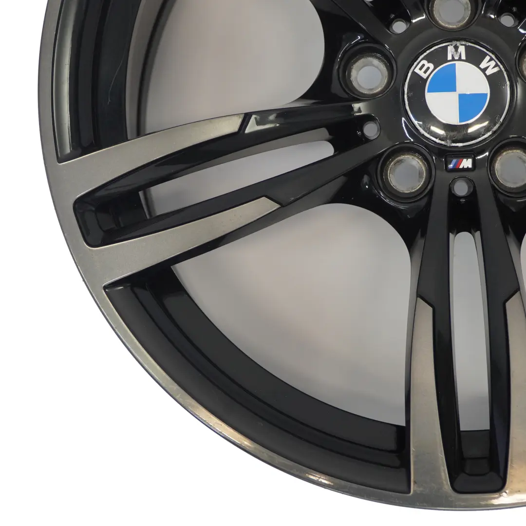 BMW F80 M3 F82 M4 Ferric Grigio Cerchio lega anteriore 19" 9J M Doppie razze 437 - SKU 2284755-1 - Numero di parte 2284755