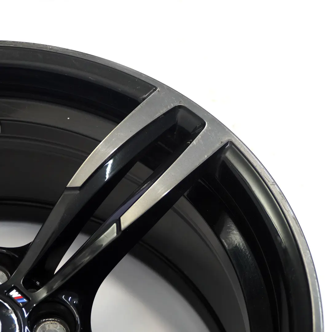 BMW F80 M3 F82 M4 Ferric Grau Vorderrad Felge 19" 9J M Doppelspeiche 437 - SKU 2284755-1 - Teilenummer 2284755
