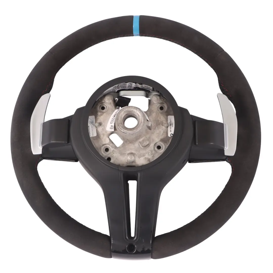 Steering Wheel BMW F80 M3 F82 M4 Alcantara M Performance Carbon Paddle Shift to with Part number 2344147 Steering Wheel BMW F80 M3 F82 M4 Alcantara M Performance Carbon Paddle Shift - SKU 2344147 - Part number 2344147