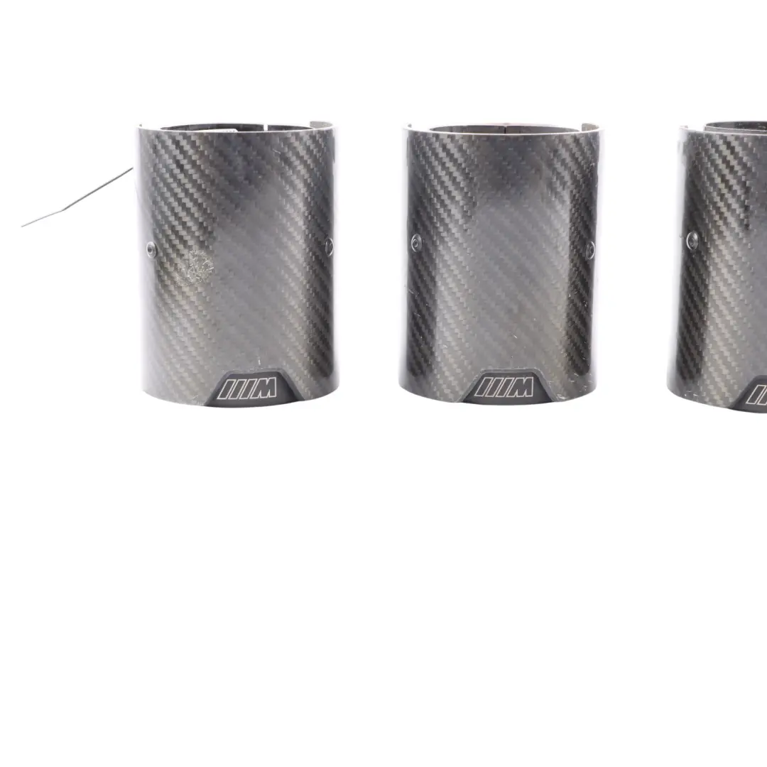  Exhaust Tips BMW F10 M5 F12 F13 M6 M Performance Muffler Pipe Black Carbon Set - SKU 2348835 - Part number 2348835