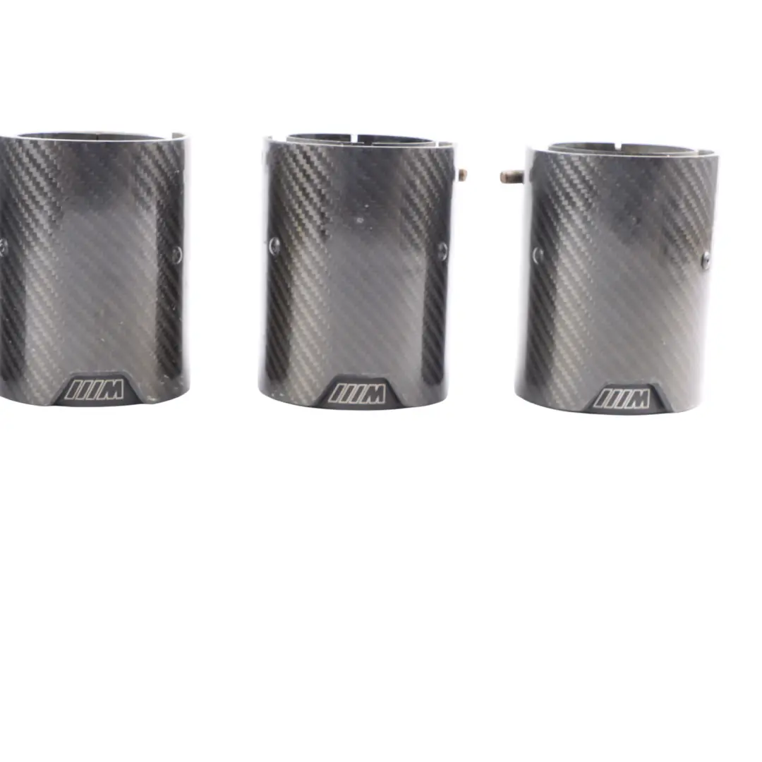  Exhaust Tips BMW F10 M5 F12 F13 M6 M Performance Muffler Pipe Black Carbon Set - SKU 2348835 - Part number 2348835