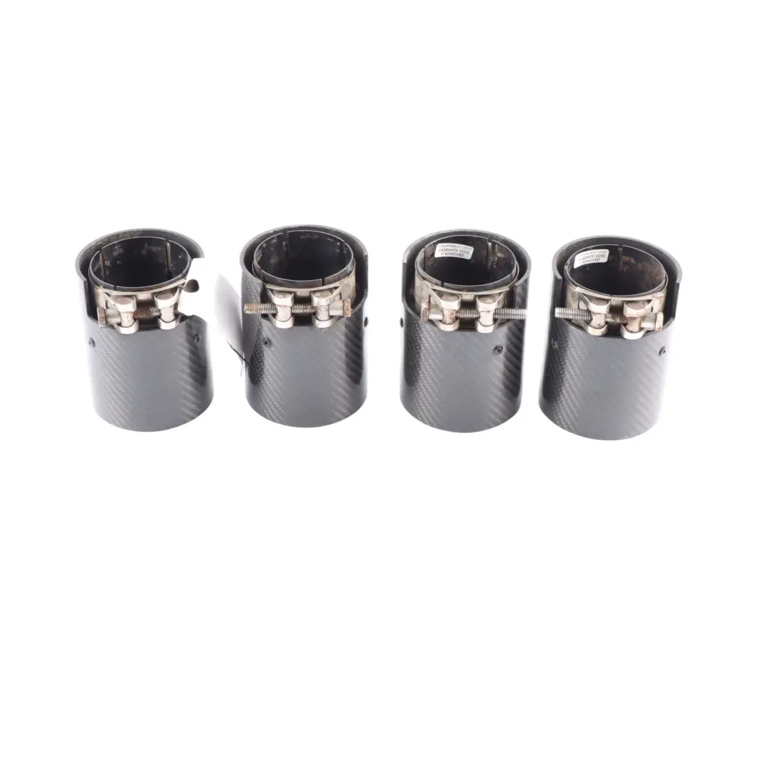  Exhaust Tips BMW F10 M5 F12 F13 M6 M Performance Muffler Pipe Black Carbon Set - SKU 2348835 - Part number 2348835