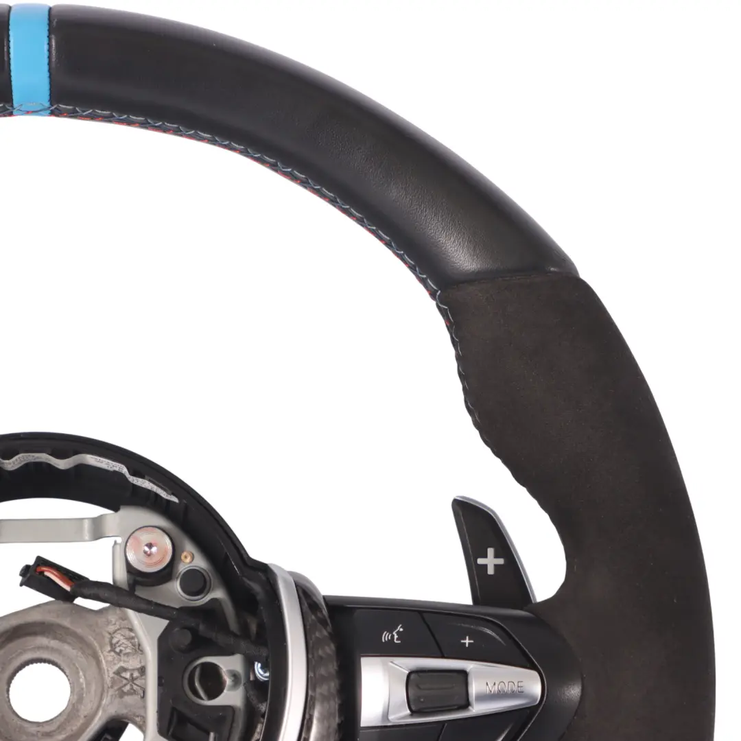  Volant BMW F80 M3 F82 M4 Cuir Alcantara M Performance Carbone Chauffant - SKU 2413014 - Numéro de pièce 2413014