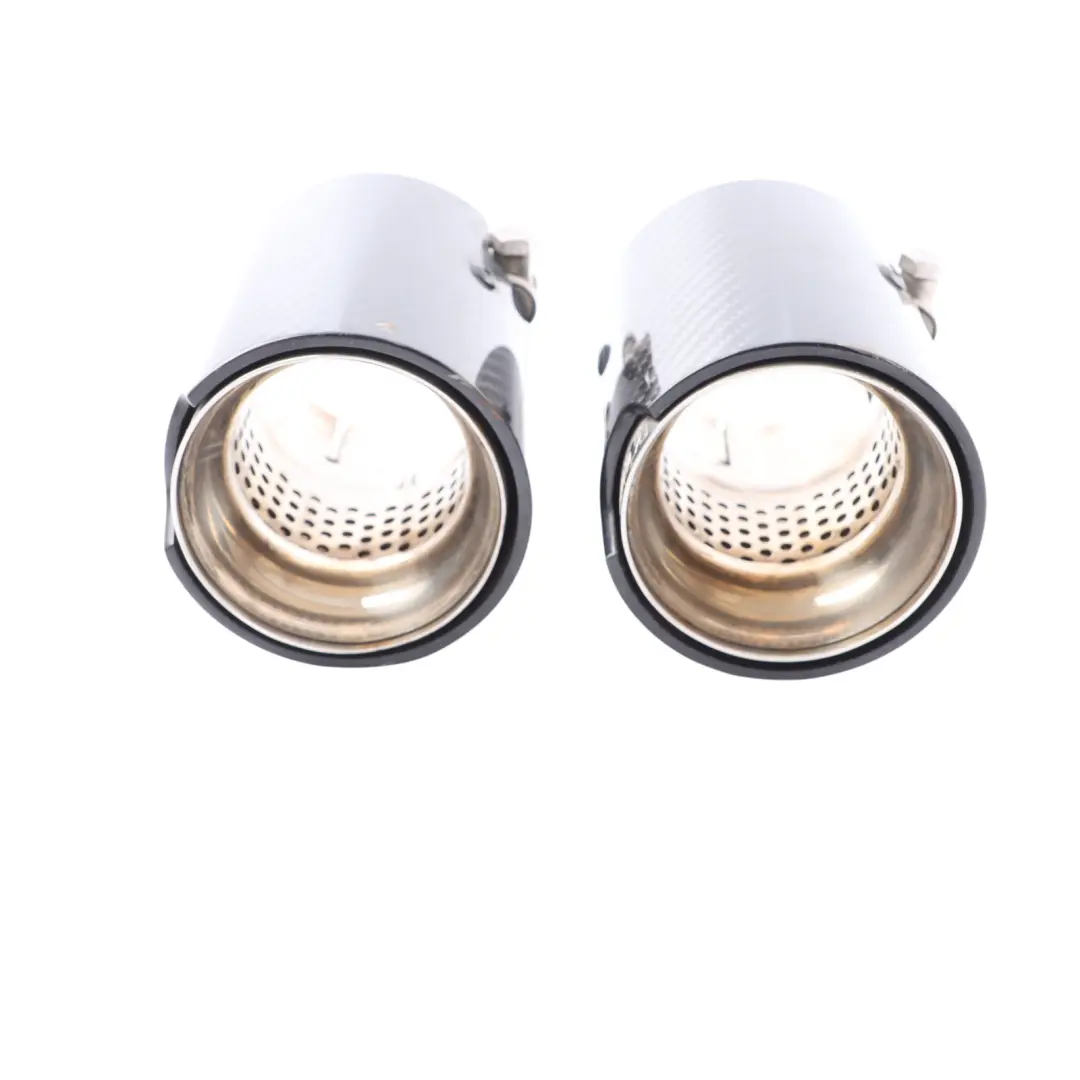 Tailpipe End Tips BMW F87 M2 F80 M3 F82 F83 M4 M Sport in Carbon SET OF2 to with Part number 2468411 Tailpipe End Tips BMW F87 M2 F80 M3 F82 F83 M4 M Sport in Carbon SET OF2 - SKU 2468411-2 - Part number 2468411