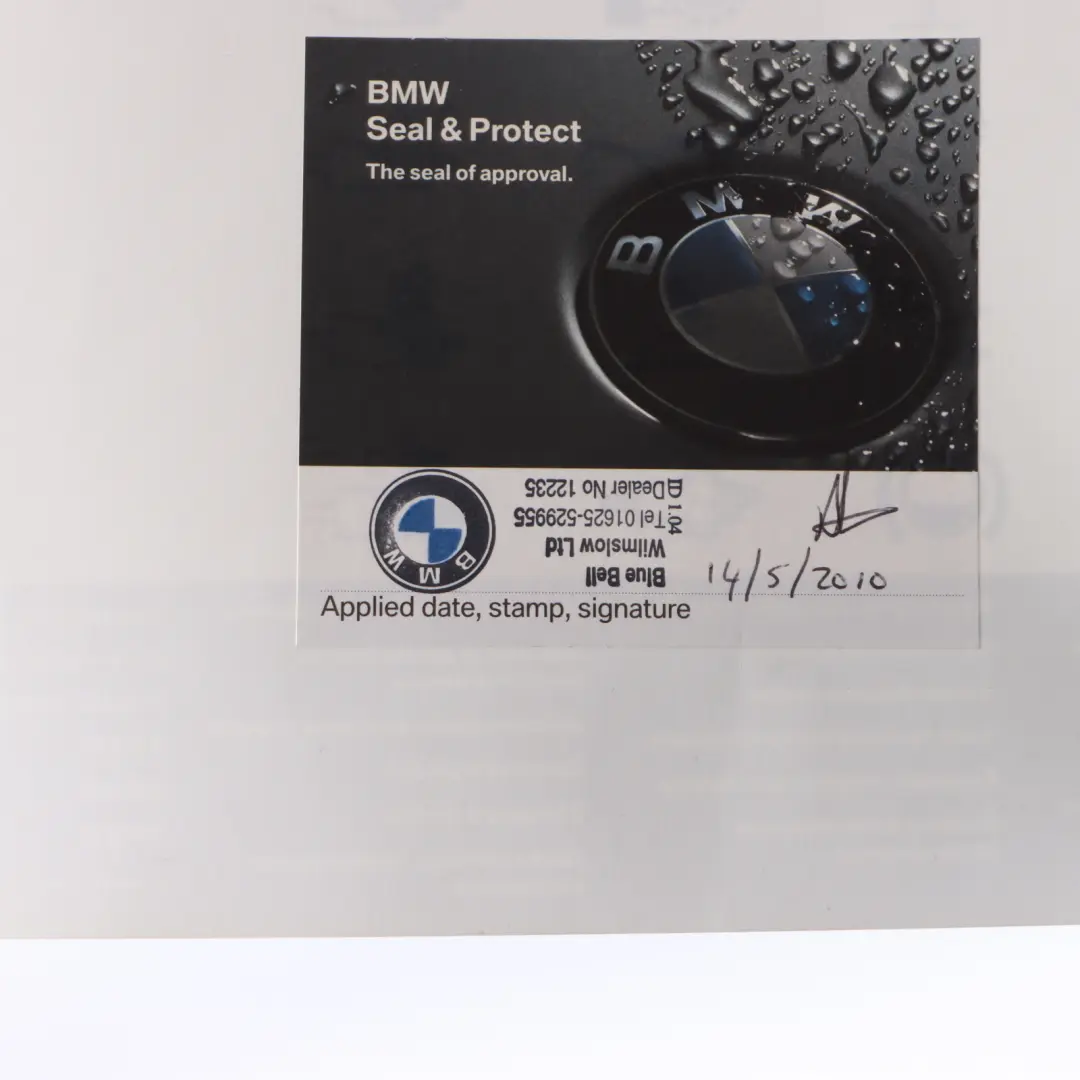 Service Booklet Owner's Handbook Pouch Case Wallet to BMW X3 Series E83 LCI with Part number 2602334 BMW X3 Series E83 LCI Service Booklet Owner's Handbook Pouch Case Wallet - SKU 2602334 - Part number 2602334