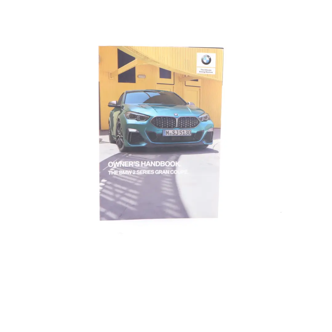 Owner's Handbook Book Booklet Instructions Manual Case Walllet to BMW F44 with Part number 2630998 BMW F44 Owner's Handbook Book Booklet Instructions Manual Case Walllet - SKU 2630998 - Part number 2630998