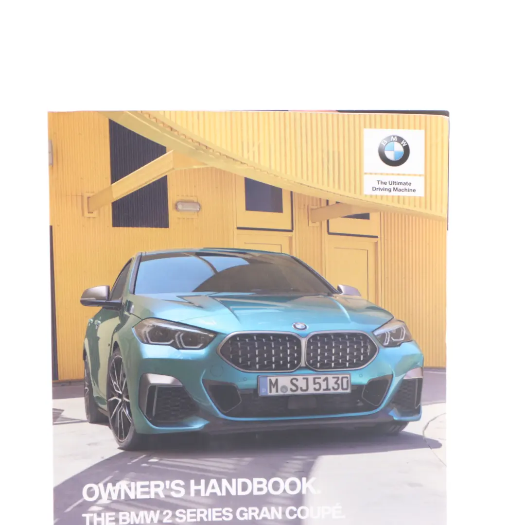 Owner's Handbook Book Booklet Instructions Manual Case Walllet to BMW F44 with Part number 2630998 BMW F44 Owner's Handbook Book Booklet Instructions Manual Case Walllet - SKU 2630998 - Part number 2630998