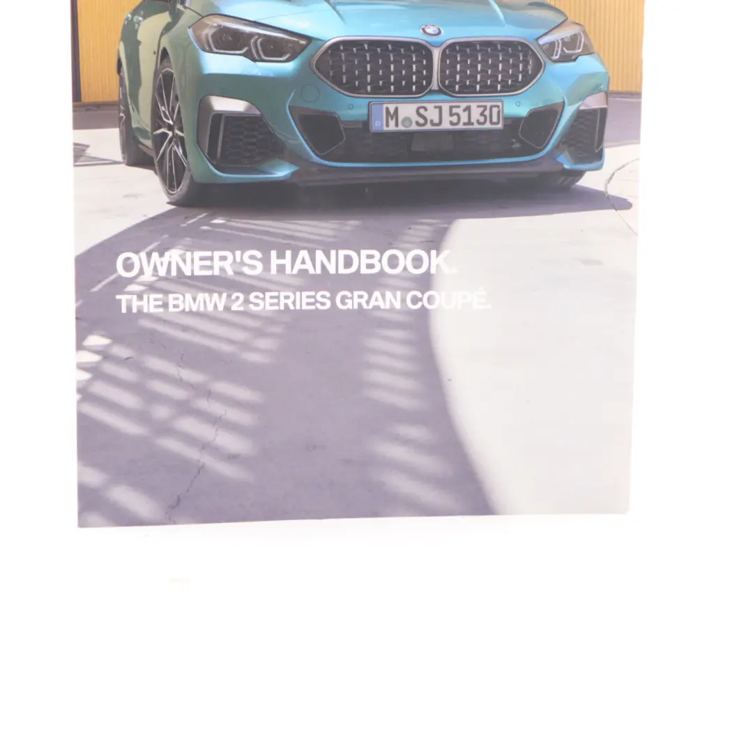 Owner's Handbook Book Booklet Instructions Manual Case Walllet to BMW F44 with Part number 2630998 BMW F44 Owner's Handbook Book Booklet Instructions Manual Case Walllet - SKU 2630998 - Part number 2630998