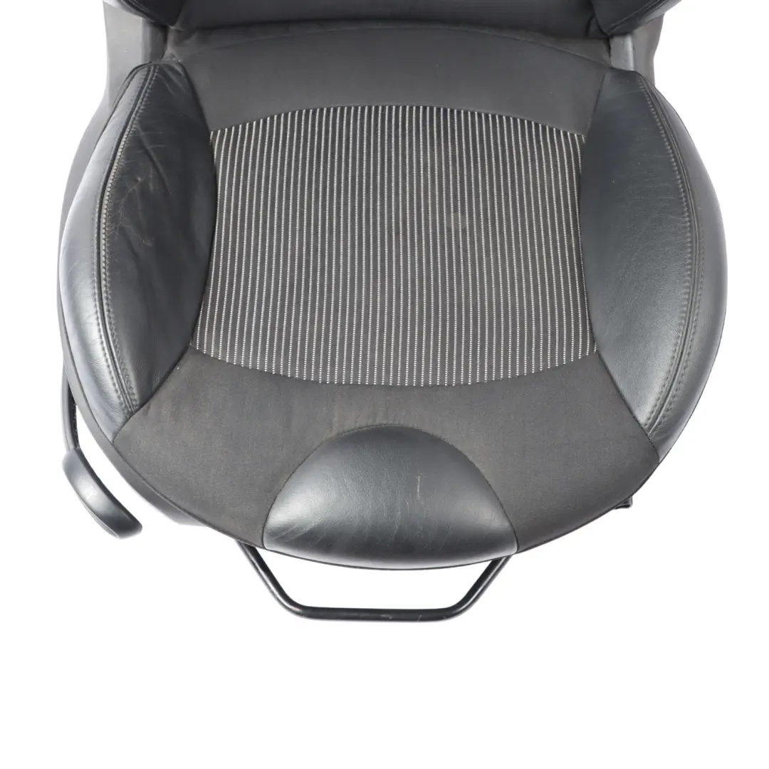  Asiento Deportivo Delantero Mini R55 R56 R57 Derecho Interior Tela Cuero Negro - SKU 2753492-4 - Número de pieza 2753492